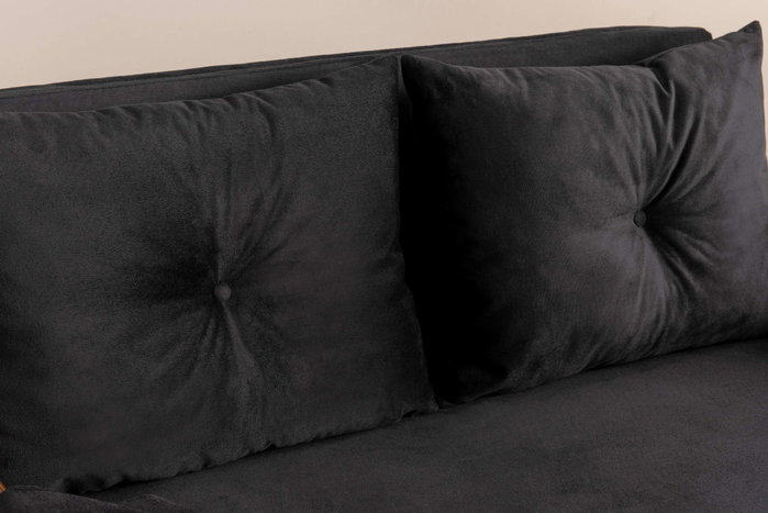 Atelier Del Sofa Cosmo Sofá-Cama de 2 Plazas - Negro Atelier Del Sofa Cosmo Sofá-Cama de 2 Plazas - Negro